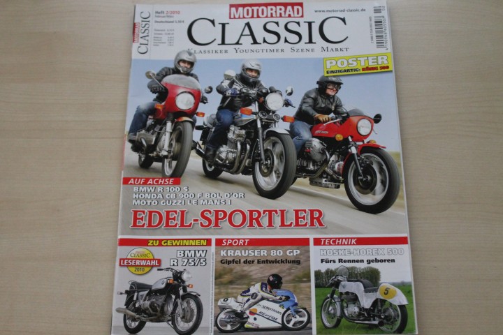 Deckblatt Motorrad Classic (02/2010)